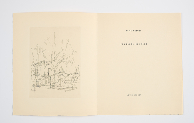 René Crevel: Feuilles éparses