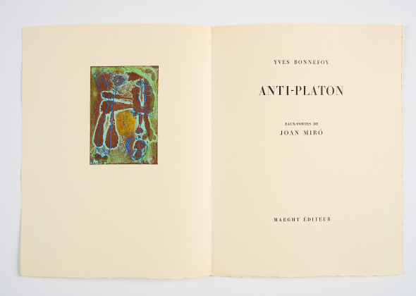 Anti-Platon (Yves Bonnefoy), La lumière de la Lame (André du Bouchet), Saccades (Jacques Dupin)