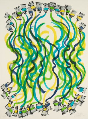 Untitled (Farbtuben)