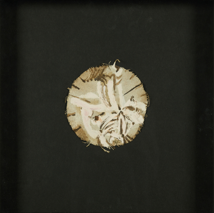 Lappalie: Rund mit Umbra dunkel Zifferblatt