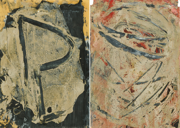 Konvolut von 2 Zeichnungen