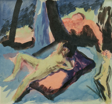 "Composition II" (Susanna im Bade)