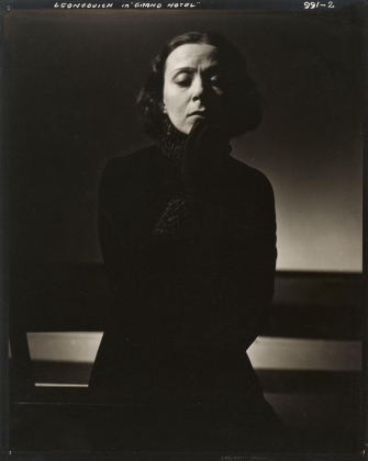 Leongovich in "Grand Hotel" (Eugenie Leontovich)