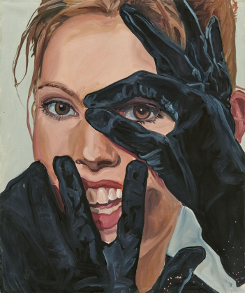 Frauenporträts aus Zeitschriften 10/30