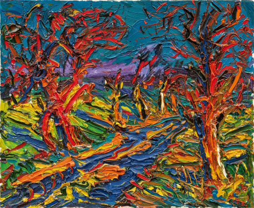 "Alter Weg am Abend"