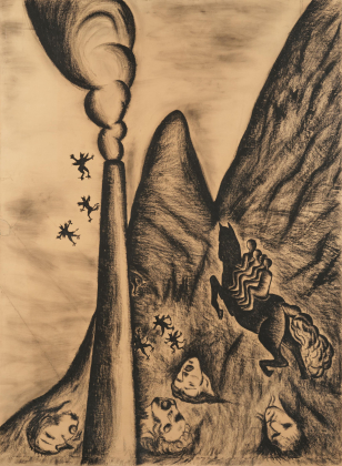 Die Seelen der Toten gehen zu Pferde