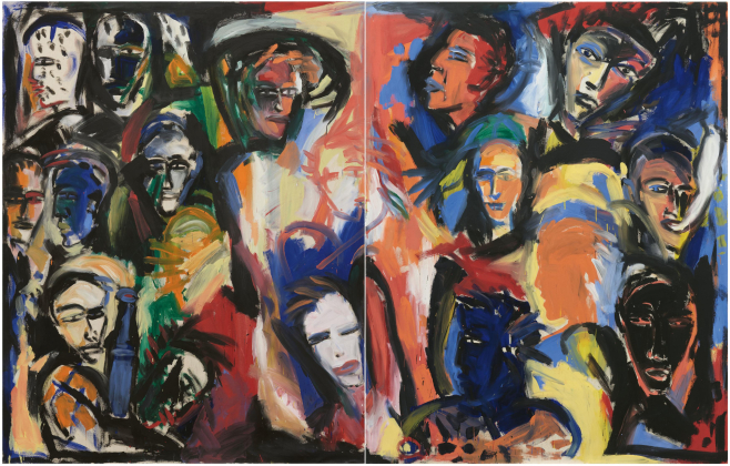 "Einsamkeit der Köpfe I"