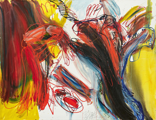 "Huckleberry Finn erklärt Tom Sawyer die Malerei"