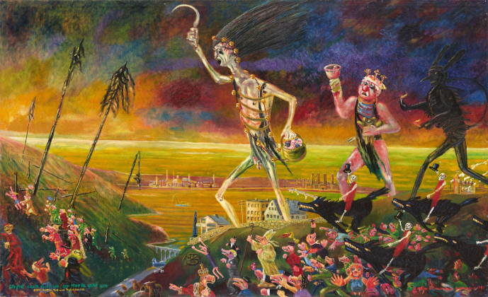 "Dreht euch nicht um, der Horla geht rum oder: Ritter, Tod und Teufel sind los."