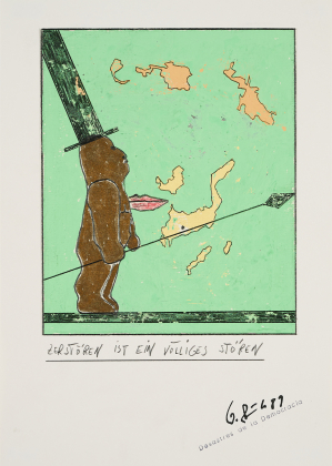 Untitled (Zerstören ist ein völliges Stören)