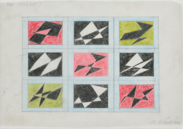 Mixed Lot of 10 Geometric Variations on Multiple Sheets and 3 Singular Sheets, Overall 52 Sheets