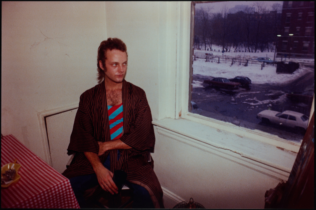 Tommy at his window, Boston 1977