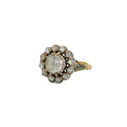 Historischer Diamant-Ring